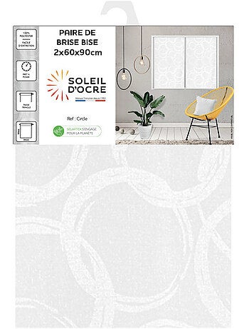 Paire de brise bise CIRCLE, par Soleil d'Ocre