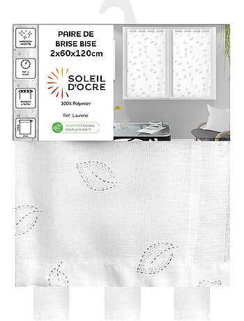 Paire de brise bise LAURENE, par Soleil d'ocre