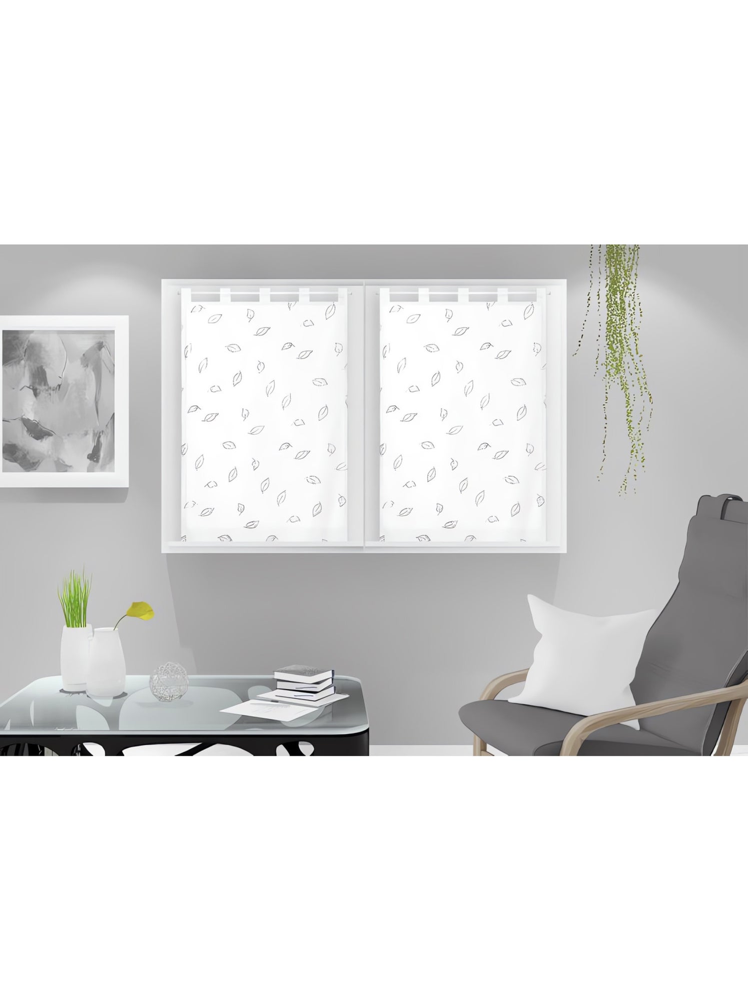 Pauline Brise Bise, Polyester, Blanc, Par Soleil D'ocre - 60 X 120 Cm