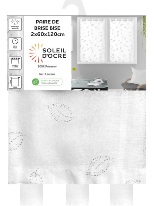 Paire de brise bise LAURENE, par Soleil d'ocre - Kiabi