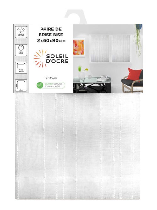 Paire de brise bise MAELIS, par Soleil d'ocre - Kiabi