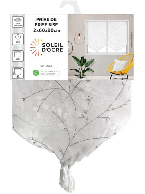 Paire de brise bise OSAKA, par Soleil d'Ocre - Kiabi