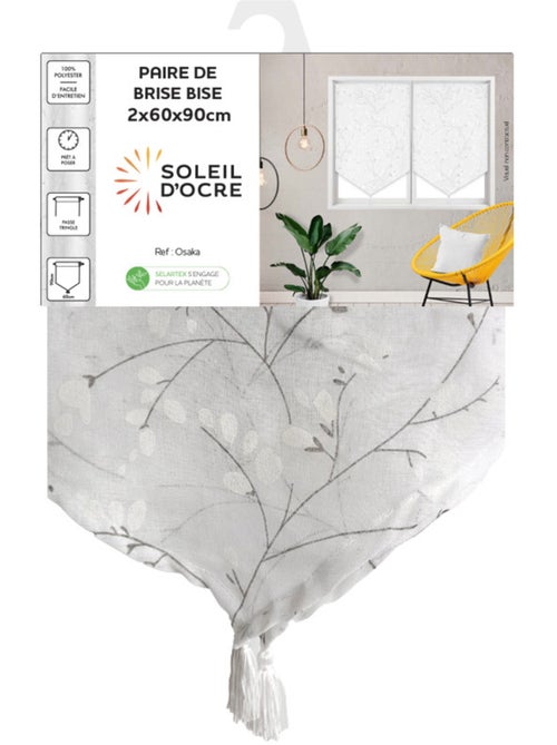 Paire de brise bise OSAKA, par Soleil d'Ocre - Kiabi