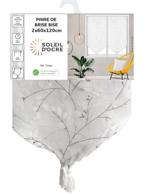 Paire de brise bise OSAKA, par Soleil d'Ocre - Kiabi