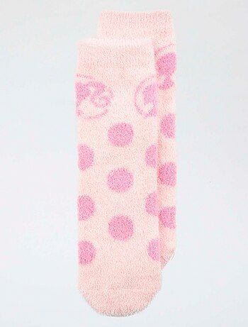 Paire de chaussette 'Barbie' en coton