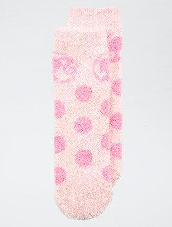Paire de chaussette 'Barbie' en coton