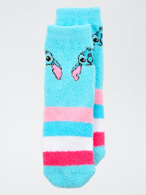 Paire de chaussette 'Disney' 'Stitch' en coton - Kiabi