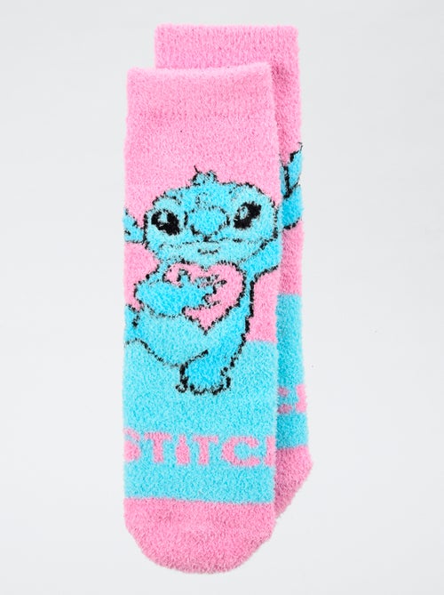 Paire de chaussette 'Disney' 'Stitch' en coton - Kiabi