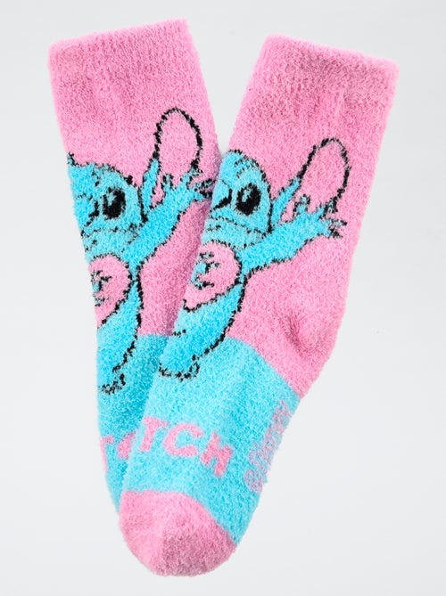 Paire de chaussette 'Disney' 'Stitch' en coton - Kiabi