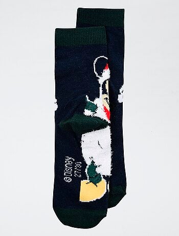Paire de chaussette Noël 'Disney' 'Mickey' en coton