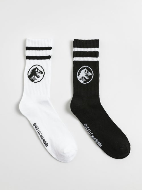Paire de chaussettes à côtes, Jurassic World - AFIBEL - Kiabi