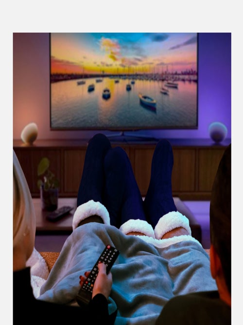 Paire de chaussettes, chaussons polaires mixtes - Taille 35-39 - Vivezen - Kiabi