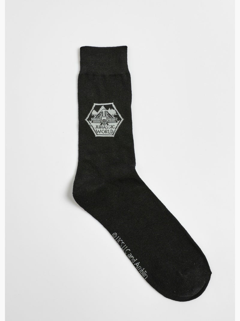 Paire de chaussettes, Jurassic World - AFIBEL Noir - Kiabi