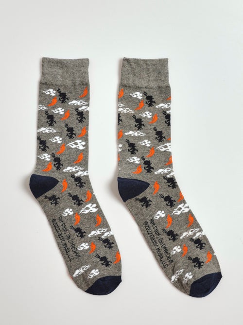 Paire de chaussettes, licence Hot Stuff - AFIBEL - Kiabi