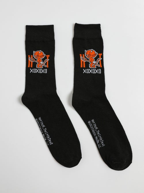 Paire de chaussettes, licence Hot Stuff - AFIBEL - Kiabi
