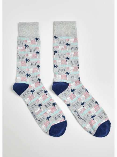 Paire de chaussettes licence Miami Vice - AFIBEL - Kiabi