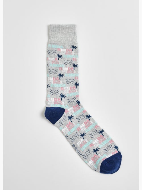 Paire de chaussettes licence Miami Vice - AFIBEL - Kiabi