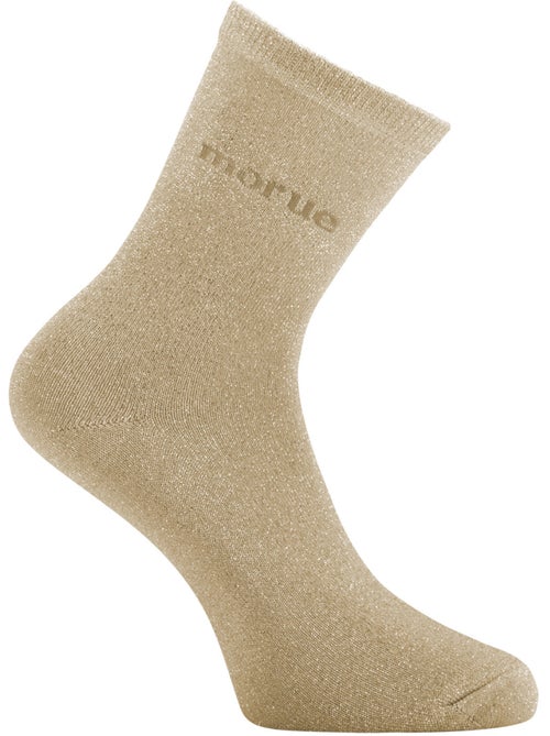 Paire de chaussettes lurex femme à paillettes message osé Morue Twinday - Kiabi