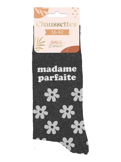 Paire de chaussettes pailletées madame parfaite - Kiabi