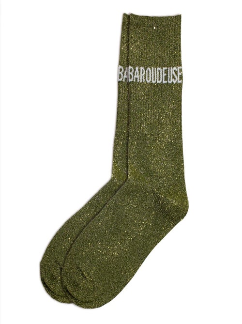 Paire de chaussettes paillettes baroudeuse - Kiabi