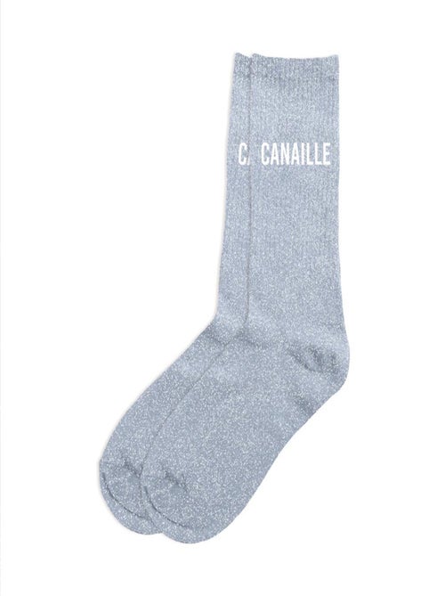 Paire de chaussettes paillettes canaille - Kiabi