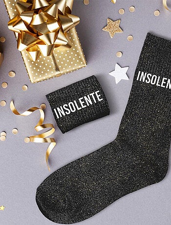 Paire de chaussettes Paillettes insolente