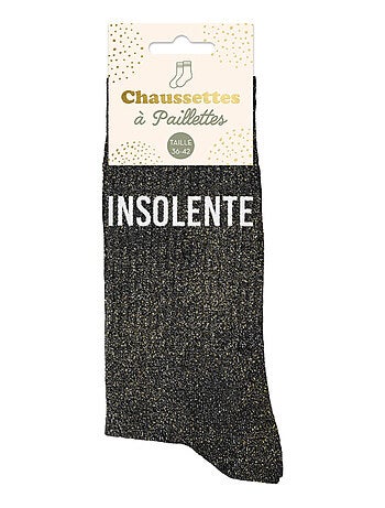 Paire de chaussettes Paillettes insolente