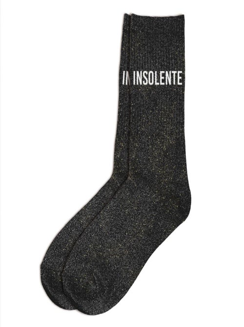 Paire de chaussettes Paillettes insolente - Kiabi
