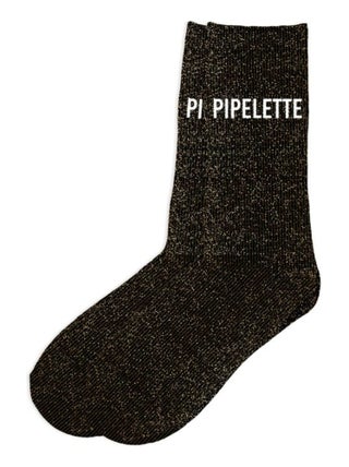 Paire de chaussettes Paillettes Pipelette