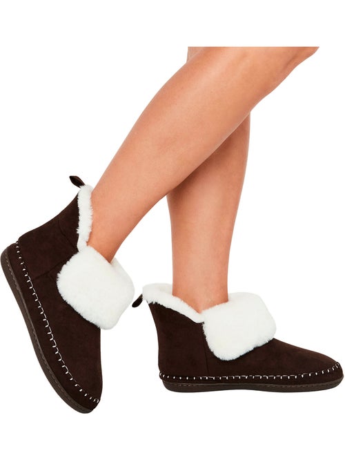 Paire de chaussons boots pc2 - Kiabi Paire de chaussons boots pc2 - Kiabi