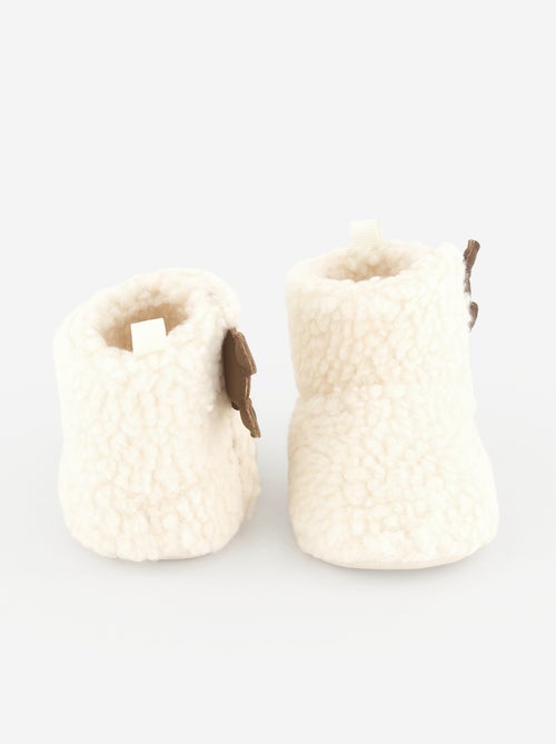 Paire de chaussons 'Disney' en matière moutonnée - Kiabi Paire de chaussons 'Disney' en matière moutonnée - Kiabi