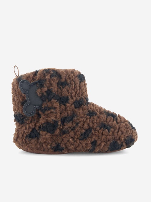 Paire de chaussons 'Disney' en matière moutonnée - Kiabi Paire de chaussons 'Disney' en matière moutonnée - Kiabi