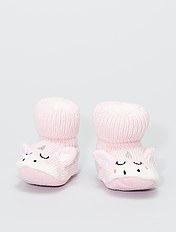 Chaussons Vetements Bebe Rose Kiabi