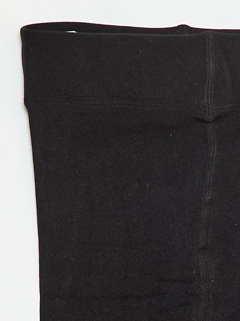 Paire de collant confort Noir - Kiabi