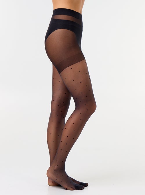 Paire de collants à pois - Kiabi Paire de collants à pois - Kiabi