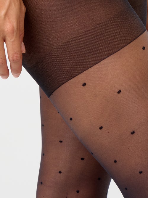 Paire de collants à pois - Kiabi Paire de collants à pois - Kiabi