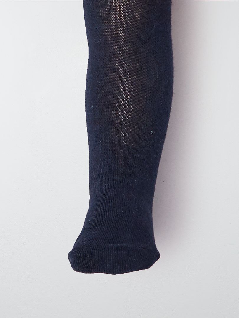 Collants In Prestige Fantaisie Bleu Marine - Taille M/2, Polyamide, Classique - Neufs Sans étiquette