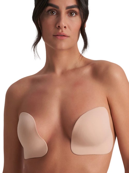 Paire de coques adhésives push-up en silicone - Kiabi