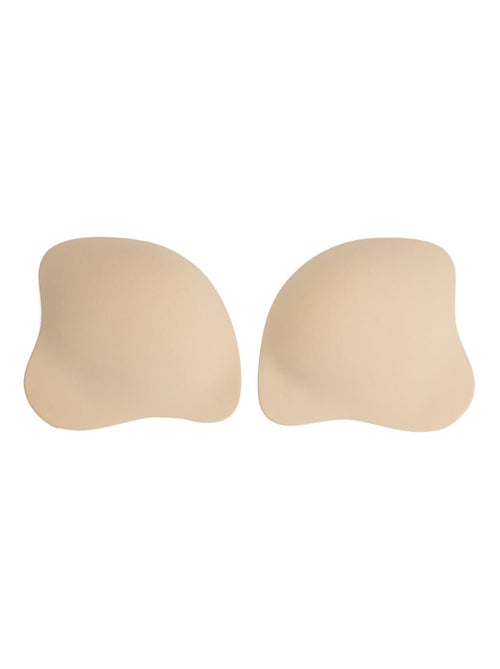 Paire de coques adhésives push-up en silicone - Kiabi