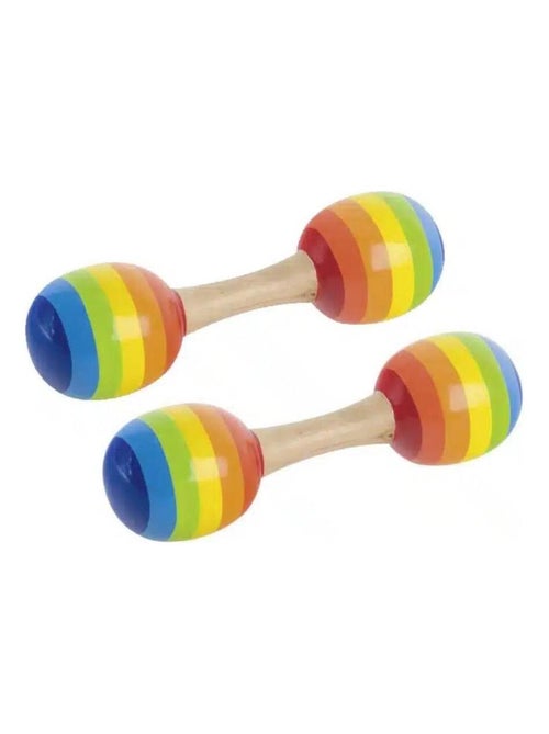 Paire de doubles maracas - Kiabi
