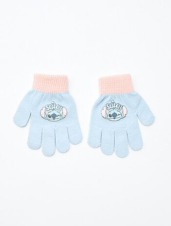 Paire de gants à motif 'Stitch' 'Disney'
