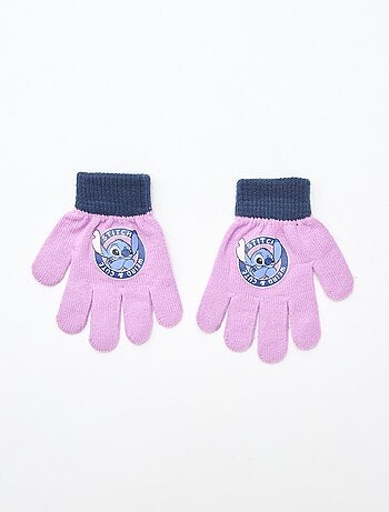 Paire de gants à motif 'Stitch' 'Disney'