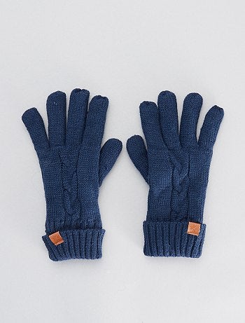 Paire de gants en maille