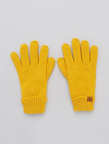 Paire de gants en maille
