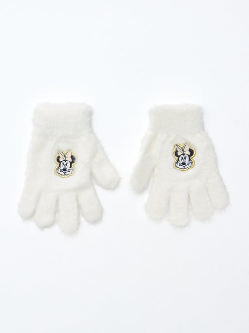 Paire de gants poilus 'Suncity' 'Disney' 'Minnie' - Kiabi