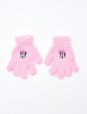 Paire de gants poilus 'Suncity' 'Disney' 'Minnie'