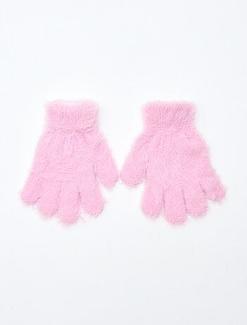 Paire de gants poilus 'Suncity' 'Disney' 'Minnie'