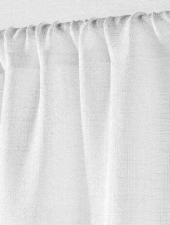 Paire de Grands Rideaux - Effet Lin