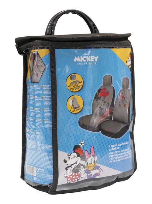 Paire de housses de siège avant - Minnie Mouse - universelles - Kiabi