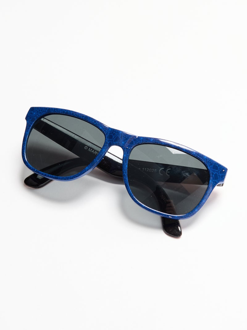 Paire de lunette de soleil 'Marvel' 'Spiderman' classique unie Bleu - Kiabi